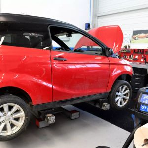 Combien coûte un contrôle technique pour une voiture sans permis ?